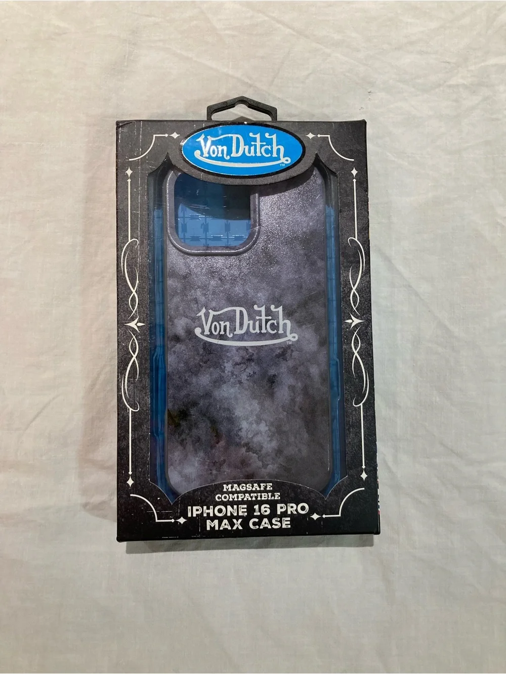 Von Dutch iPhone 16 pro max phone case, NIB!